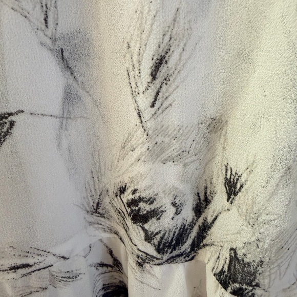 White House Black Market Floral Long Sleeve Dress Size Small - Picture 6 of 9